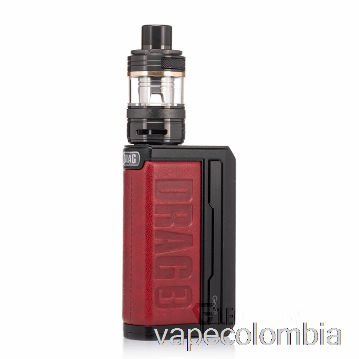 Vape Desechable Voopoo Drag 3 177w Kit De Inicio [tpp-x] Negro-rojo